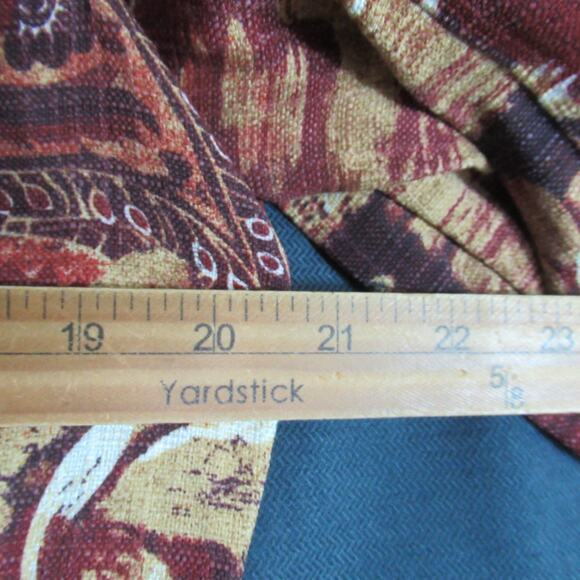 Requirements Blazer Womens XL Brown Floral Jacket Hipster Retro Artistic Teacher - Picture 4 of 5